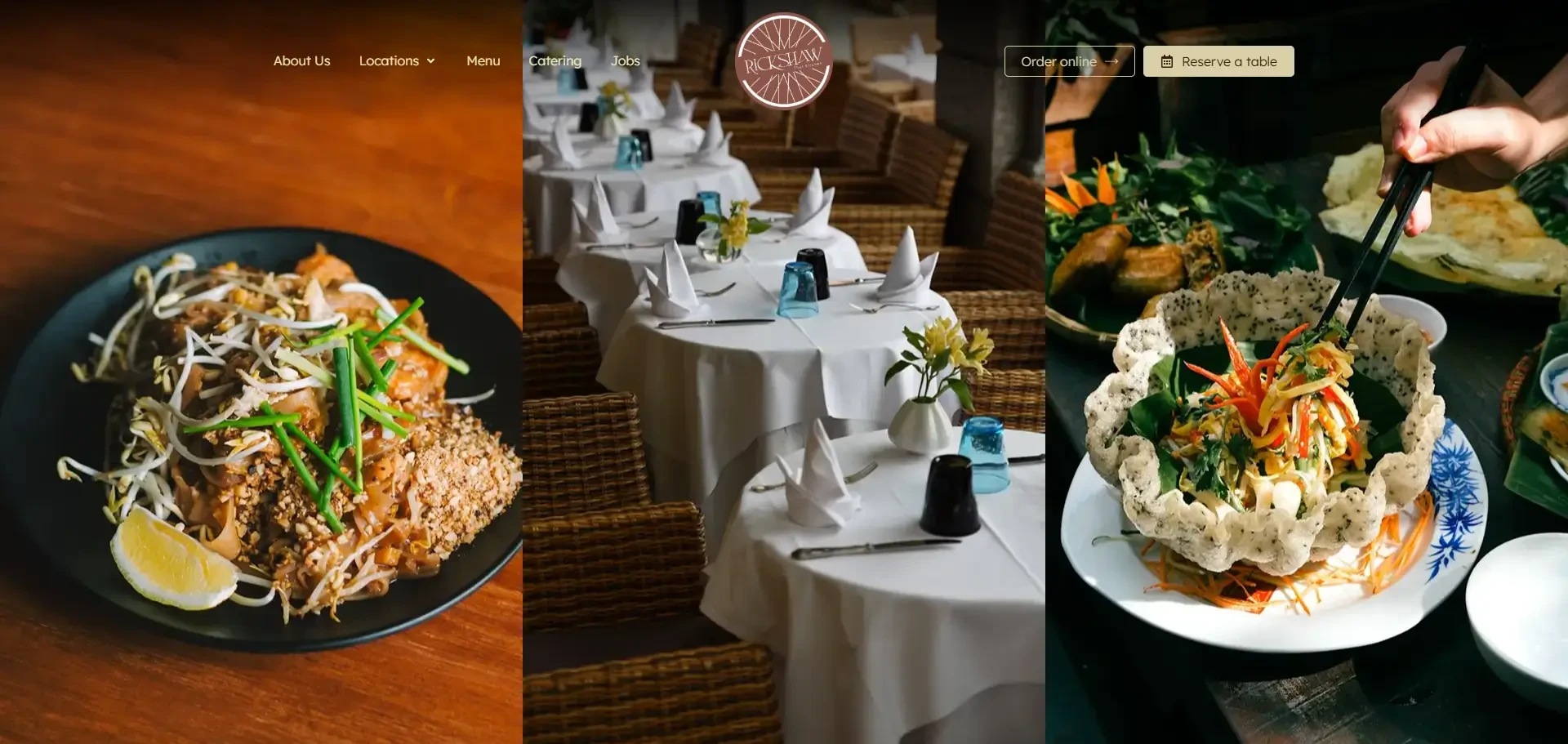 Captura de pantalla del proyecto Rickshaw